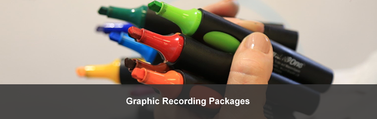 Graphic recording packages