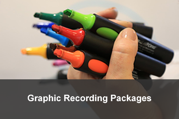 Graphic recording packages