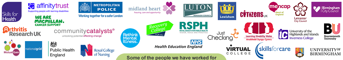 Some of the organisations we have worked for